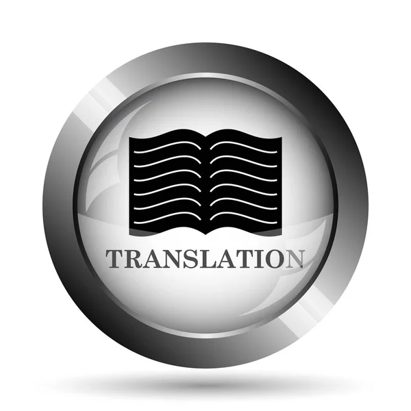 Icono libro de traducción — Foto de Stock