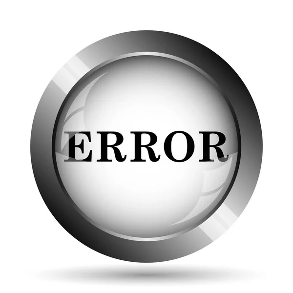 Error icon — Stock Photo, Image