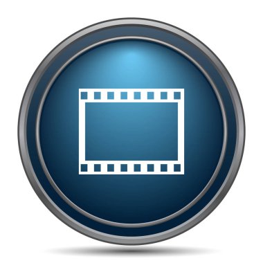 Fotoğraf simge. Beyaz arka plan üzerinde Internet düğmesi