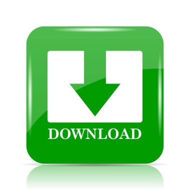 Simgesini indirin. Beyaz arka plan üzerinde Internet düğmesi