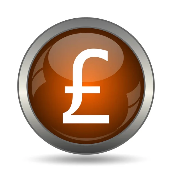 Pound icon — Stock Photo, Image