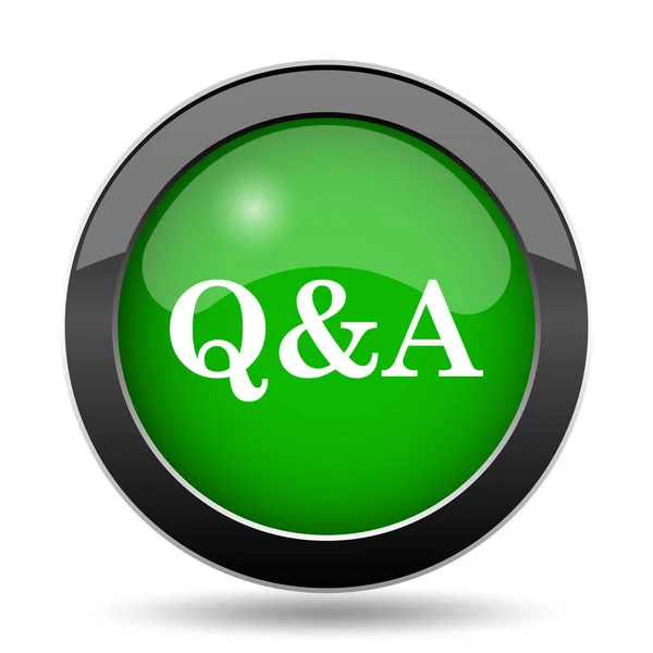 Q&A icon — Stock Photo, Image