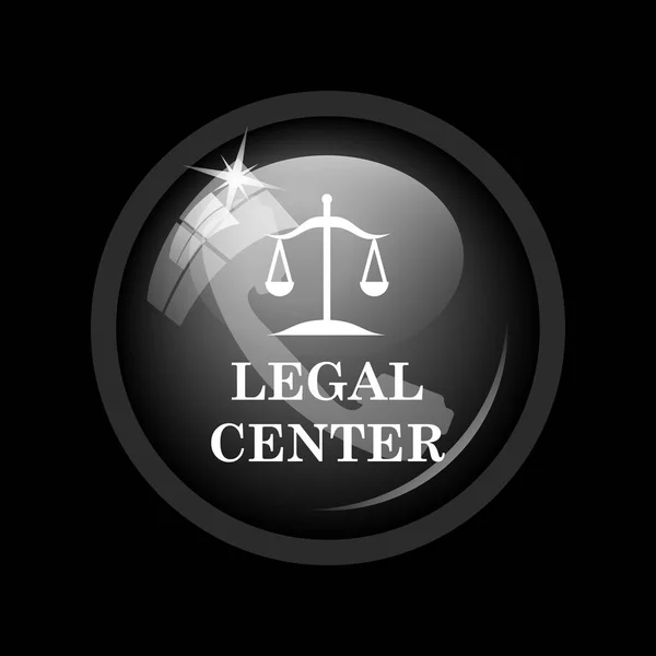 Ícone do centro legal — Fotografia de Stock
