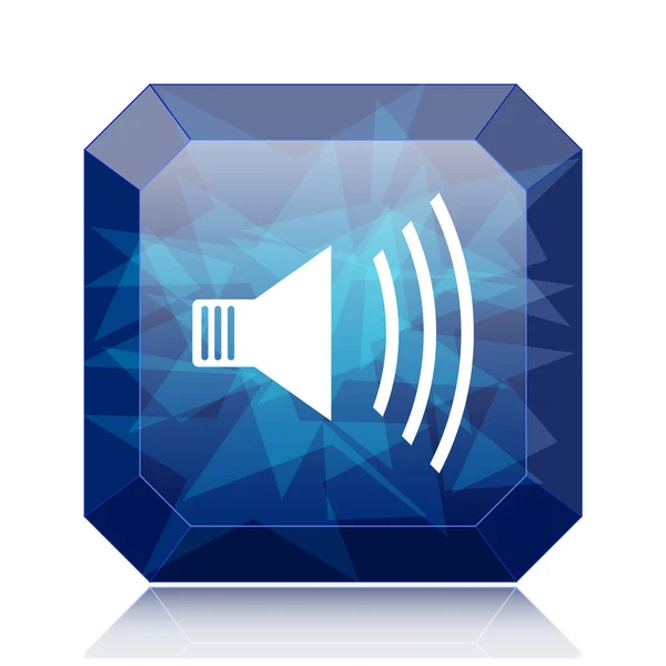 Speaker icon — Stock Photo, Image