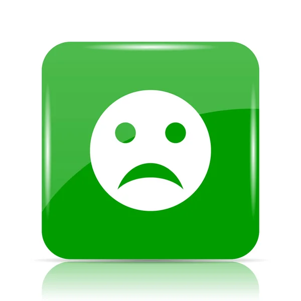 Sad smiley icon — Stock Photo, Image