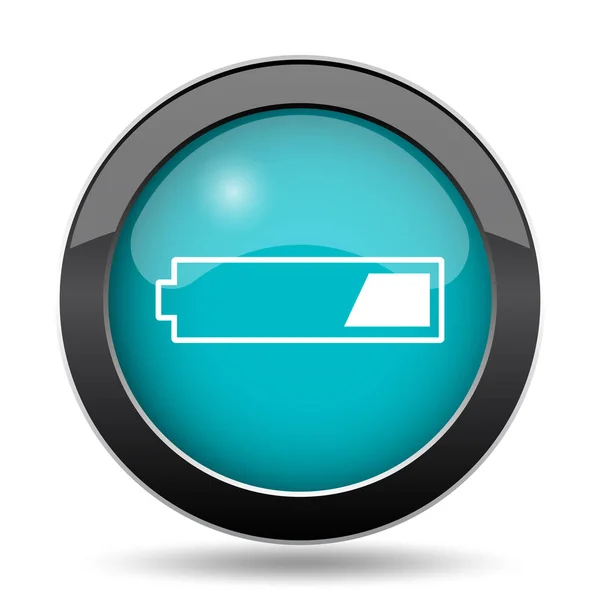 1 third charged battery icon — Stock Photo, Image