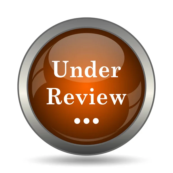 Under review icon — Stock Photo, Image