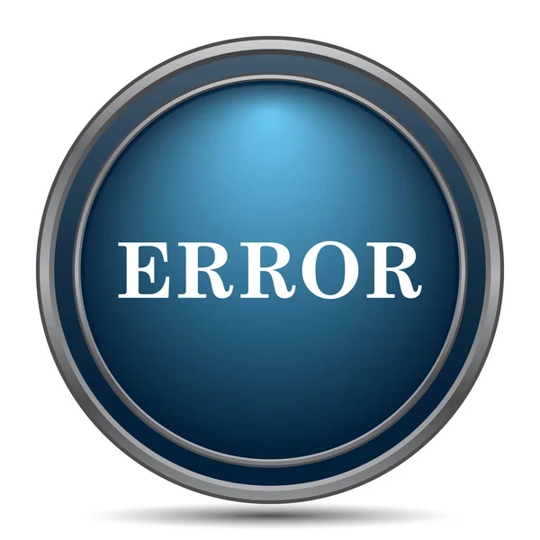 Error icon — Stock Photo, Image