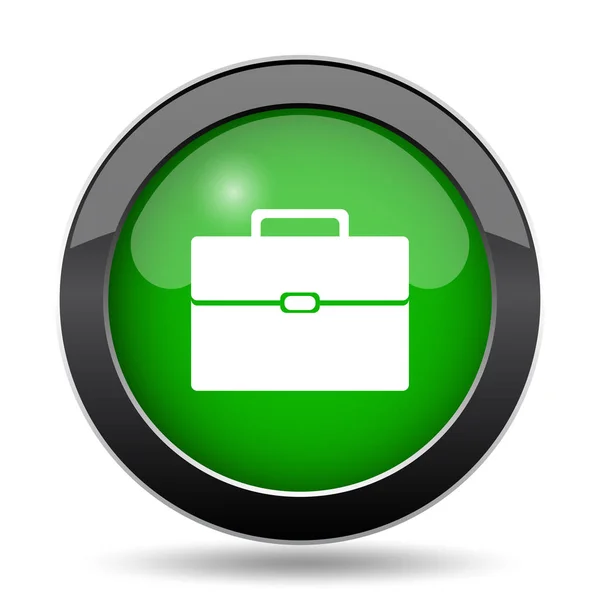 Reefcase Icon Green Website Button White Background — стоковое фото