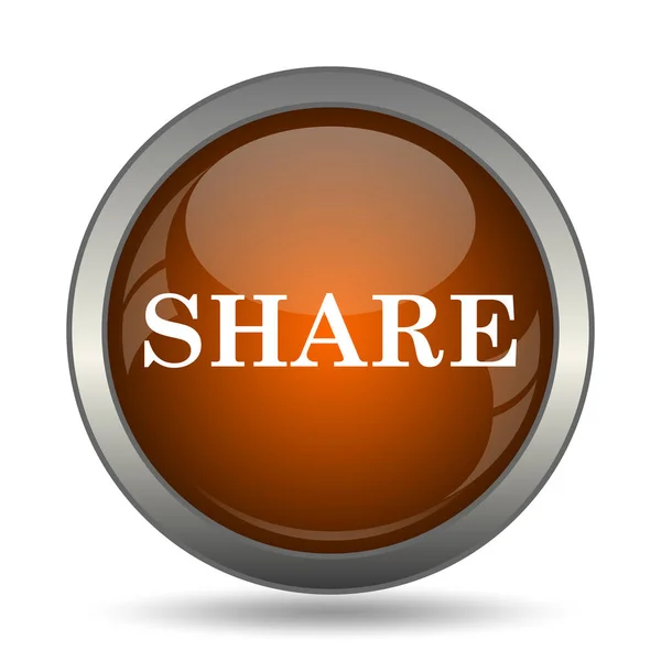 Share Icon Internet Button White Background — Stock Photo, Image