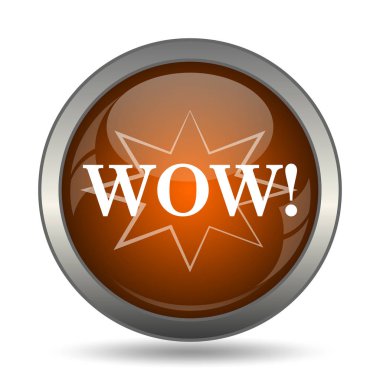 Simge Vay. Beyaz arka plan üzerinde Internet düğmesi.