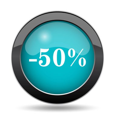 yüzde 50 indirim simgesi