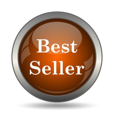 En iyi satıcı simgesi. Beyaz arka plan üzerinde Internet düğmesi.