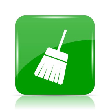 Simgesini arayın. Beyaz arka plan üzerinde Internet düğmesi