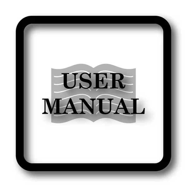 User manual icon — Stock Photo, Image