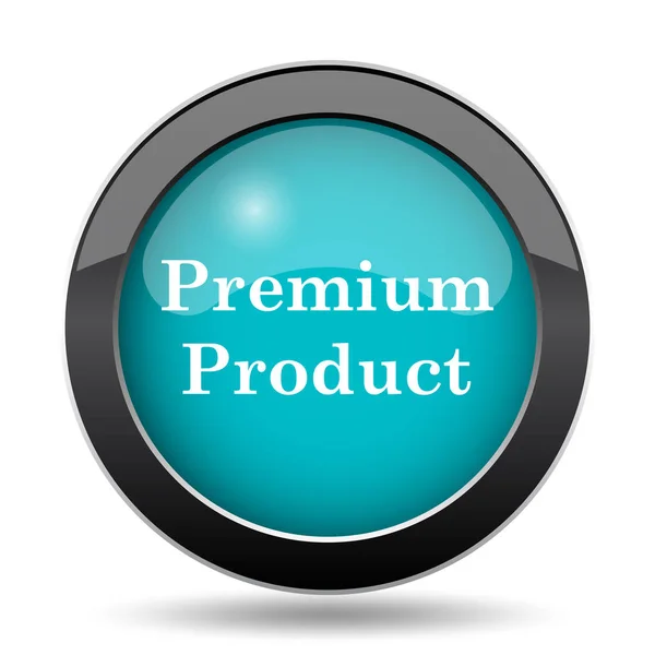 Icône Produit Premium Bouton Site Web Produit Premium Sur Fond — Photo