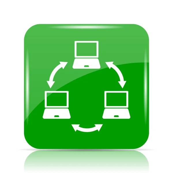 Computer netwerkpictogram — Stockfoto