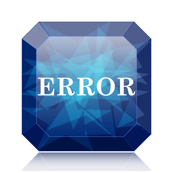 Error icon — Stock Photo, Image