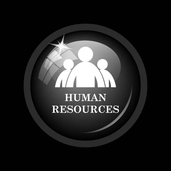 Ikona lidských zdrojů — Stock fotografie