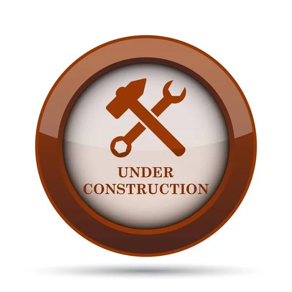 Onder constructie pictogram — Stockfoto