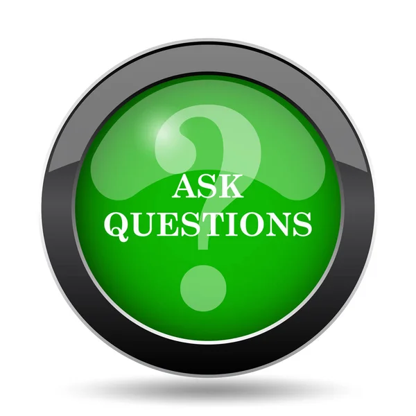 Ask questions icon — Stock Photo, Image