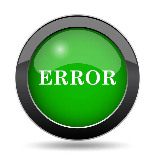 Icono de error — Foto de Stock