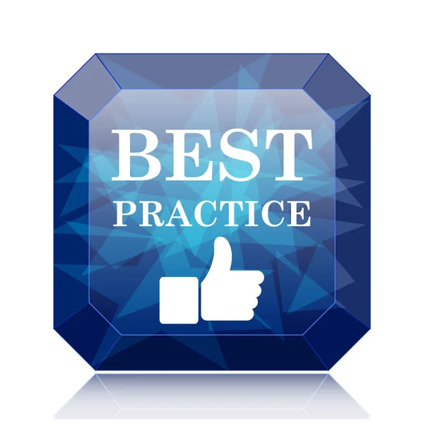 Ikon för bästa praxis — Stockfoto