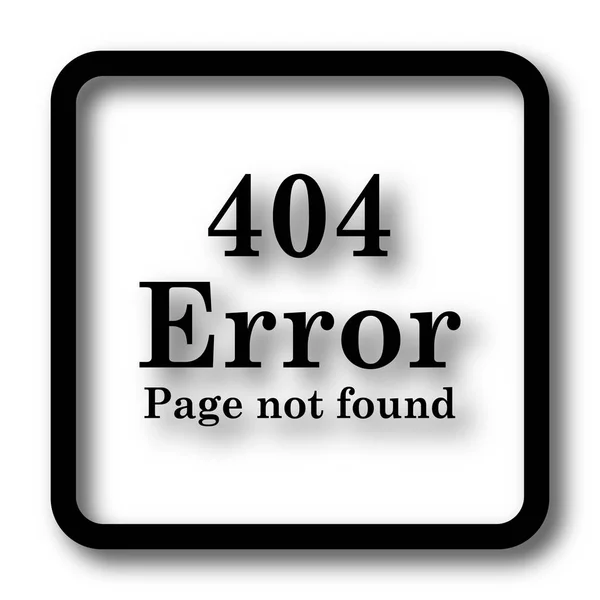 Icono de error 404 —  Fotos de Stock