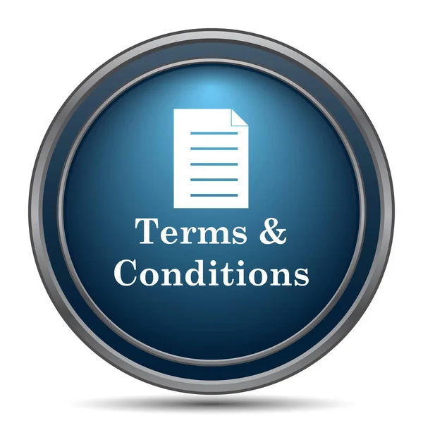 Terms and conditions icon — Stock Photo, Image