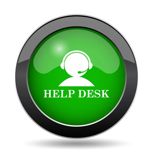 Ícone helpdesk — Fotografia de Stock