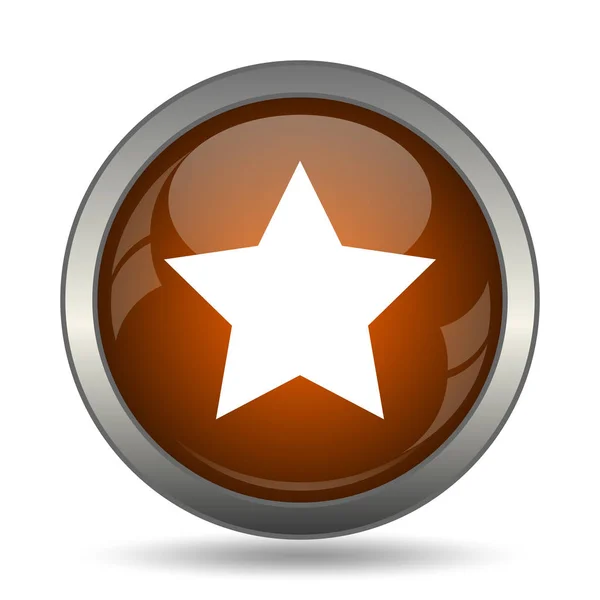 Favorite Icon Internet Button White Background — Stock Photo, Image