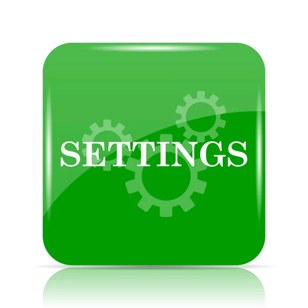 Settings icon — Stock Photo, Image