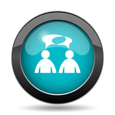 Yorumlar simgesi - kabarcıklar ile erkekler