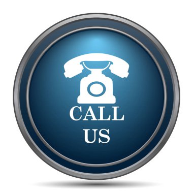 Bizi simgesini arayın. Beyaz arka plan üzerinde Internet düğmesi