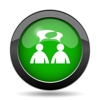 Yorumlar simgesi - kabarcıklar ile erkekler