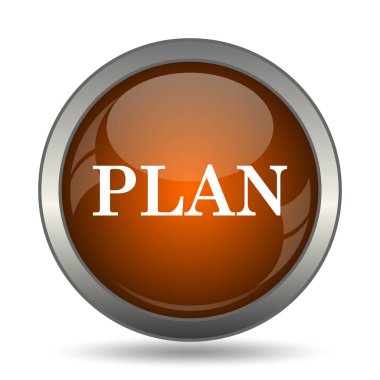 Planı simgesi. Beyaz arka plan üzerinde Internet düğmesi.