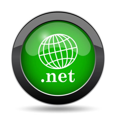 .Beyaz arka plan üzerinde net kutsal kişilerin resmi, yeşil Web sitesi düğme