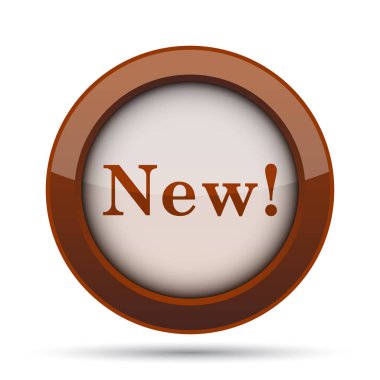 Yeni kutsal kişilerin resmi. Beyaz arka plan üzerinde Internet düğmesi.