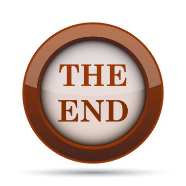 Son kutsal kişilerin resmi. Beyaz arka plan üzerinde Internet düğmesi.