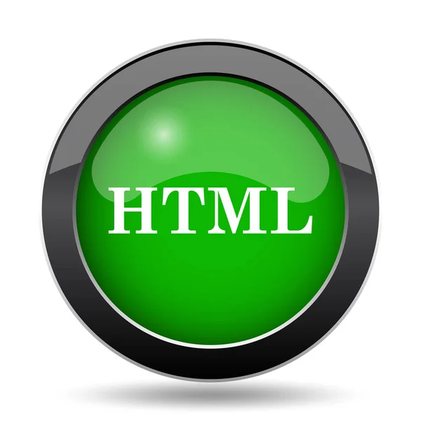 Ícone html — Fotografia de Stock