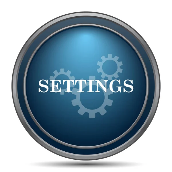 Settings icon — Stock Photo, Image