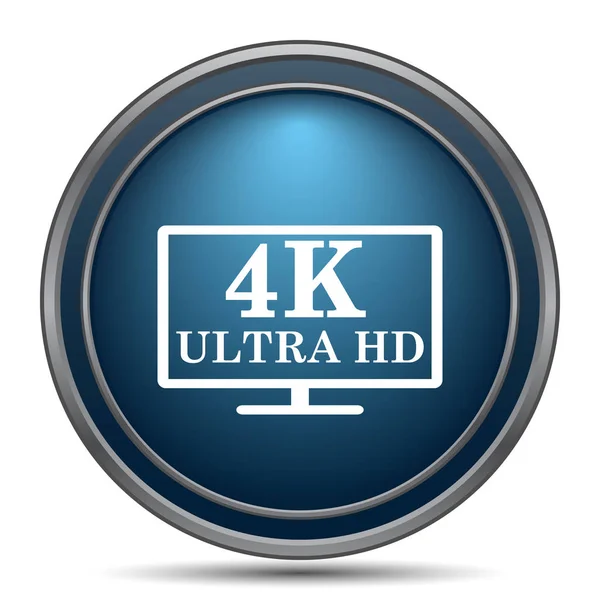 4k ultra hd ikona — Stock fotografie