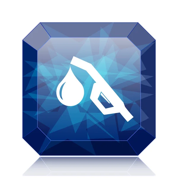 Gasoline pump nozzle icon — Stock Photo, Image