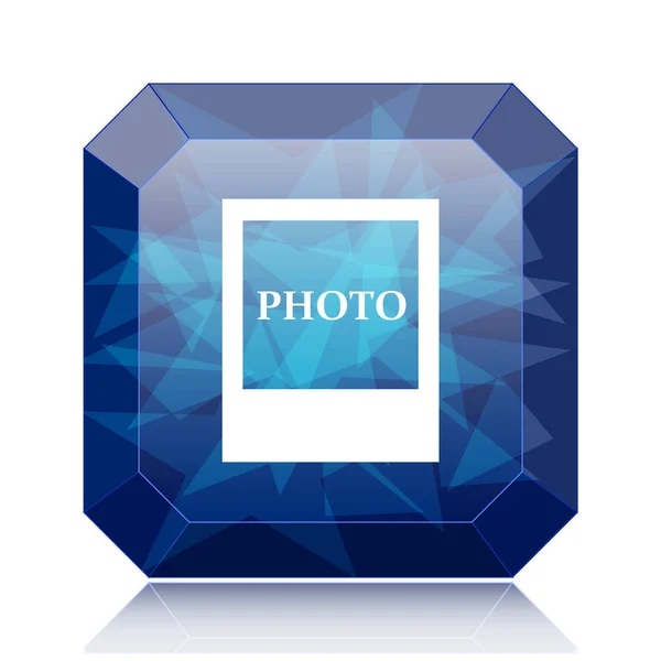 Icona foto — Foto Stock