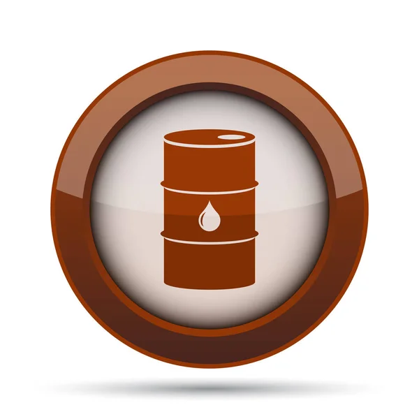 Oil barrel icon — Stock Photo, Image