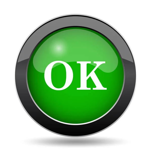 OK ícone — Fotografia de Stock