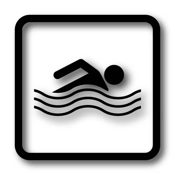 Vodní sportovní ikona — Stock fotografie