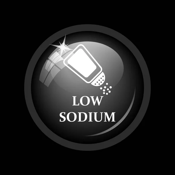 Low sodium icon — Stock Photo, Image