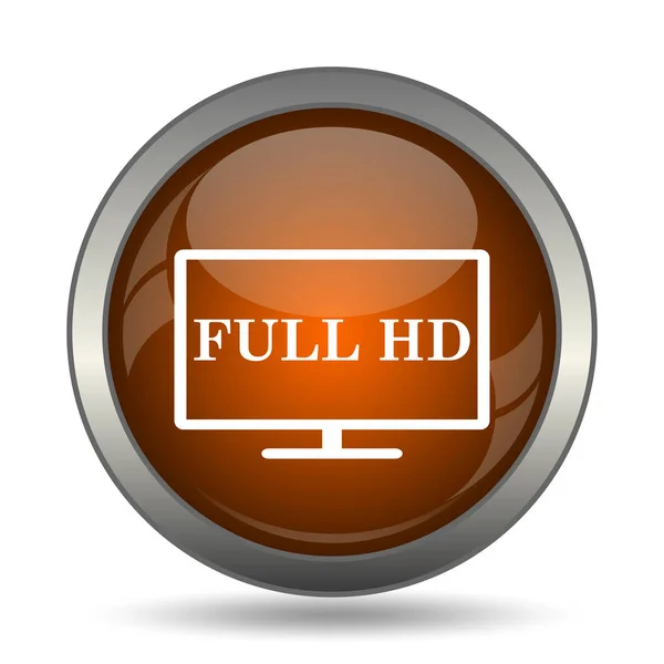 Full Icon Internet Button White Background — Stock Photo, Image