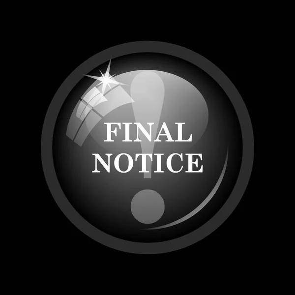 Final notice icon